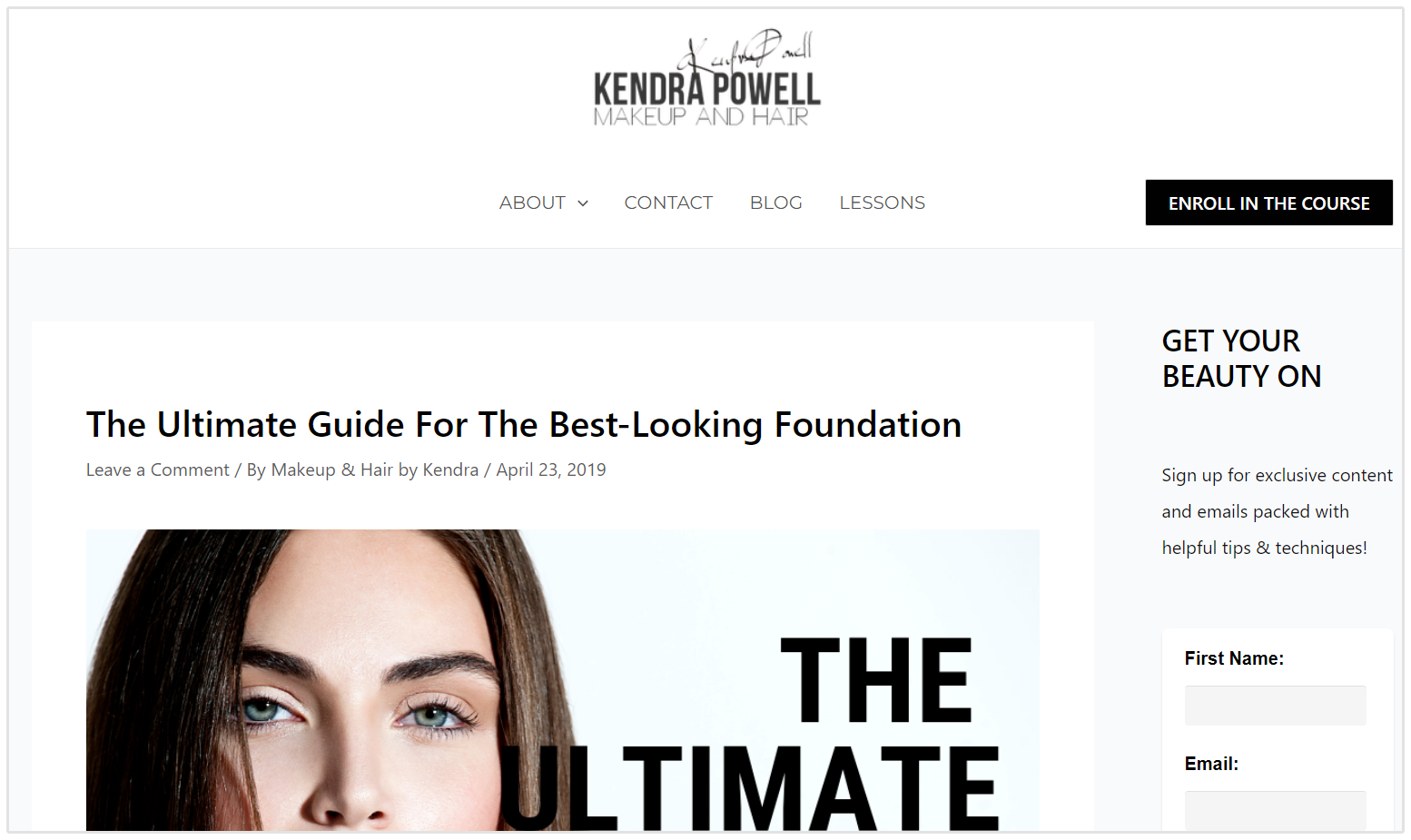 Activo Enlazable Kendra Powell Beauty Blog